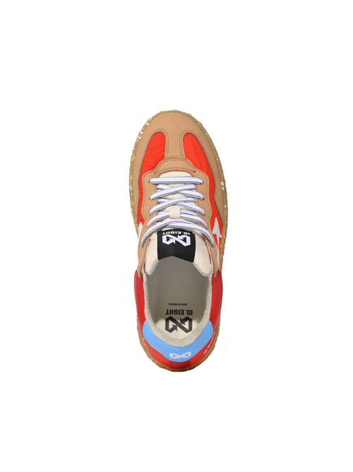 Sneakers Uriduri Hot Paprika in materiale riciclato Id. Eight | URI UHOT PAPRIKA